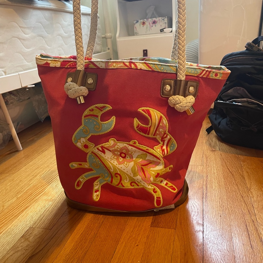 Spartina 449 Crab Beach Bag